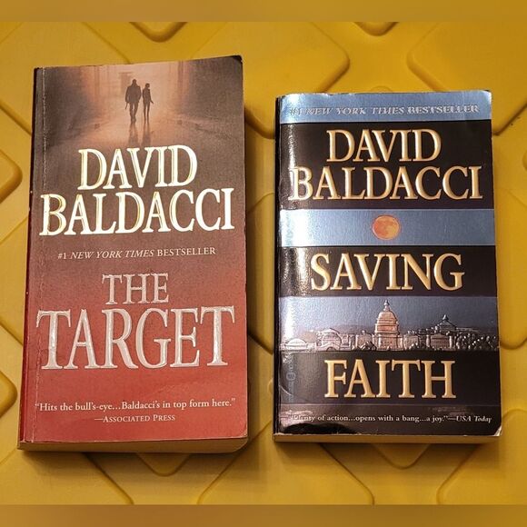 🏷5 for $25🏷 David Baldacci 2 book lot - Picture 1 of 3